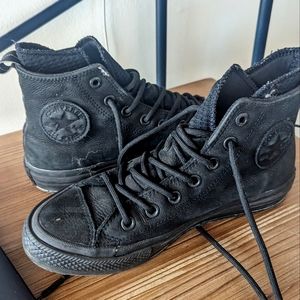 Converse Leather Rain Boots 7.5 women's, 5.5 men's